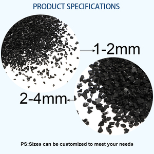 Carbón Activado de Cáscara de Coco de Alta Pureza 99.9% (Grado 7440-44-0) en Gránulos de 25kg para Tratamiento de Aguas Residuales - Product Image 4
