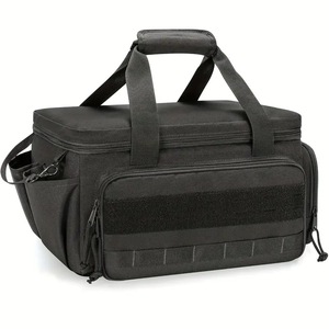 <b>Tool</b> Duffle Bag 14 Inch Water Resistant Zipper Closure Double Handle Multifunctional 200 lb Capacity Nylon Lining Electrical - Product Image 4