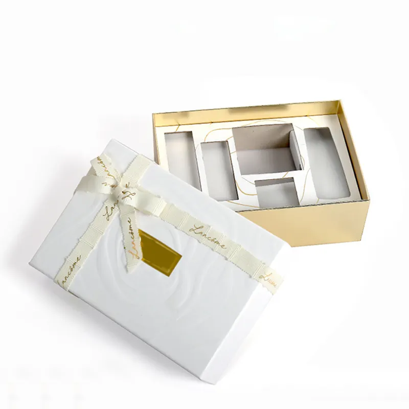 कॉस्मेटिक उपहार बॉक्स खाली बॉक्स उच्च-ग्रेड मुँहासे त्वचा देखभाल उत्पाद उपहार पैकेजिंग मुद्रित कागज बॉक्स