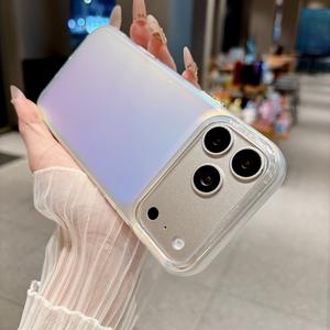 Funda Holográfica con Degradado de Personalidad, Apta para Apple 17 Pro Max / 16, con Orificio Grande, 15, Rígida, 14, Moderna, 13, Set 12 - Product Image 3