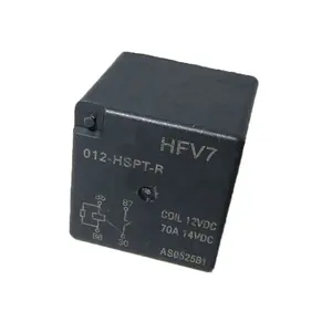 Componente elettronico relè automobile 12VDC 70A 4pin DIP HFV7/012-HSPT-R modulo relè