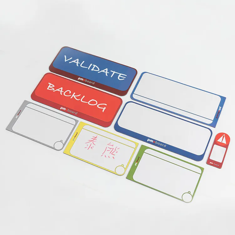 Small Mini Dry Erase Removable Magnetic Notes Cards Magnetic Message Board