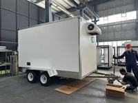 Nouvelle remorque frigorifique mobile manuelle de 5 tonnes de Chine, norme Euro 6, plage de température de -25°C pour le stockage des légumes