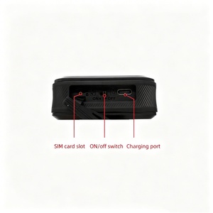 Traceur GPS 4G 10000mAh magnétique WiFi GPRS en temps réel avec bouton SOS et haut-parleur bidirectionnel - Product Image 4