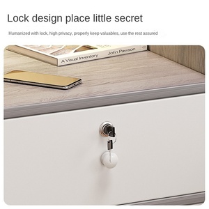 Wholesale <strong>Mini</strong> Cabinet Locker Home Bedroom <strong>Bedside</strong> <strong>Table</strong> Simple Modern Medium Density Fiberboard Wooden <strong>Bedside</strong> <strong>Table</strong> - Product Image 3