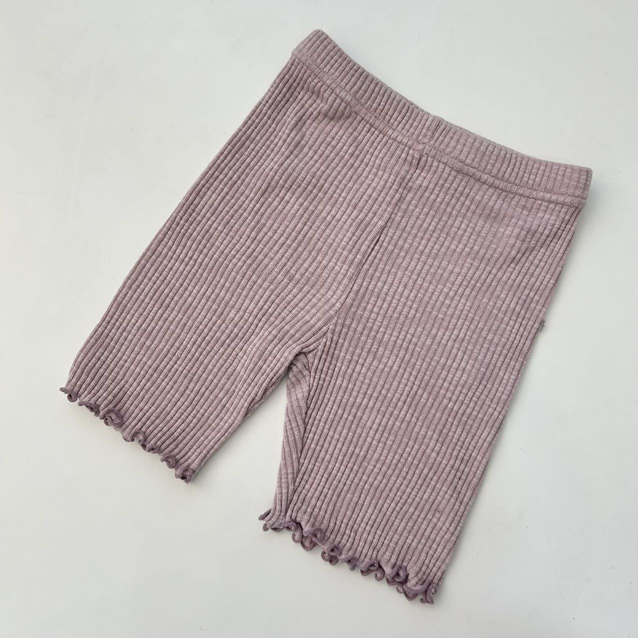 Pantaloni da ciclismo in cotone e bamboo Pippi - lilla viola