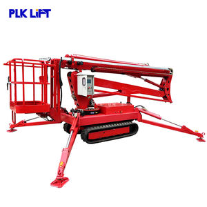 Hidrolik Crawler Man pengangkat 12m 14m 16m 20m 24m artikulasi Trailer mengangkat Platform - Product Image 1