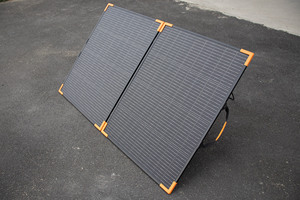 Panneau solaire portable bifacial 100W pliable XT30 XT60 24VDC pour station d'alimentation <span class=keywords><strong>Ecoflow</strong></span> Bluetti - Product Image 2