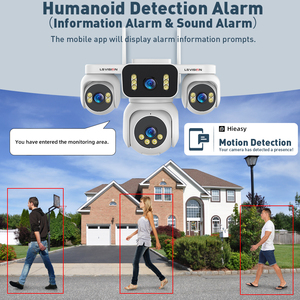 <span class=keywords><strong>LS</strong></span> <span class=keywords><strong>VISION</strong></span> 20MP Cuatro lentes Cuatro pantallas Seguimiento automático Red inalámbrica CCTV al aire libre Inteligencia Seguridad Supervisión Cámara PTZ - Product Image 3