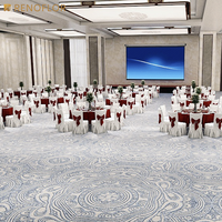 Personnalisé Bonne Qualité Design Moderne Salle De Banquet Axminster Tapis Lobby Mur à Mur Tapis Chambre D'hôtel pour Hôtel 5 Étoiles