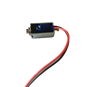 customize AK0420S 8v dc micro push type electronic keep latching magnetic solenoid