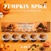 Kit de pédicure pour les fêtes d'Halloween 5-en-1, ensemble complet de soins pour les pieds, kit de pédicure de qualité salon, vente en gros pour les distributeurs de produits pour les ongles