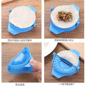 Plastic Dumpling Mold Mixed Colors Dough Press Kitchen Tool For Making Dumplings - Product Image 4
