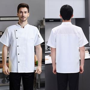 Uniformes <span class=keywords><strong>de</strong></span> Hostelería <span class=keywords><strong>de</strong></span> Alta Calidad al por Mayor, Uniformes <span class=keywords><strong>de</strong></span> Catering Bordados e Impresos con Etiquetas, Camisa <span class=keywords><strong>de</strong></span> Chef - Product Image 6