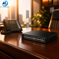 Switch de Red Administrado PoE+ GE de 24 Puertos 5700-28X-PWR-LI-AC, 370W, 4x 10G SFP+ Uplinks, Serie Empresarial para Montaje en Rack