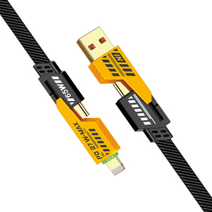 Câble de synchronisation et de charge rapide PD 100W 4 en 1, 1m, USB C vers USB A, Micro USB, Type C, transfert de données pour téléphone, tablette, ordinateur portable - Product Image 2