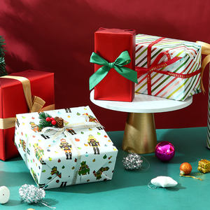 <b>Wrapping</b> <b>Paper</b> 43*300cm High Quality 80g Factory Manufacturer Eco-friendly Production Christmas Custom Gift Metallic <b>Paper</b> - Product Image 5