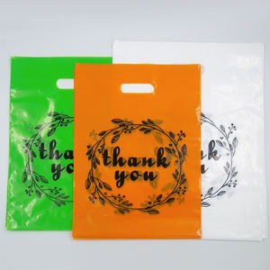 Bolsas de plástico con estampado personalizado, bolsas de plástico con asa de Ldpe <span class=keywords><strong>Hdpe</strong></span> - Product Image 2