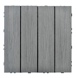 Lắp Đặt Dễ Dàng Bảo Trì Miễn Phí Co-đùn <span class=keywords><strong>Diy</strong></span> Lồng Vào Nhau Wpc Gạch Wpc <span class=keywords><strong>Decking</strong></span> Gạch Cho Ngoài Trời - Product Image 5