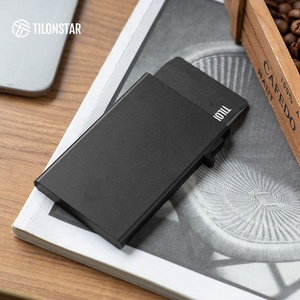 TC101P メンズ ポップアップ名刺入れ ミニマリスト スマートメタル アルミニウム RFIDブロッキング カードホルダー クレジットカード用 - Product Image 5