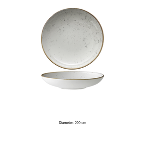 Assiette creuse Siviglia Stains Ø 22 cm Saturnia - Product Image 3