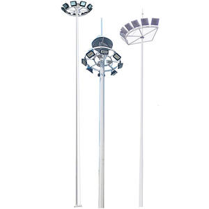 18m 20m 25m 30m hoher Mast beleuchtungs mast Feuer verzinkte Stahl konstruktion Außen stadion Straßen laternen turm 35m 40m Verfügbar - Product Image 2