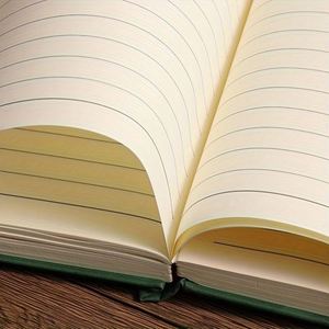 Leather Hardcover Daily <b>Journals</b> Thick A4 College Ruled Classic Custom Notebook Gift Women Men Travel Business Work Office - Product Image 4