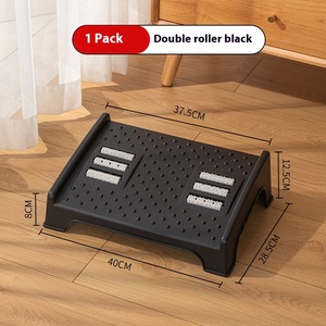 Repose-pieds ergonomique antidérapant en gros pour bureau à domicile et joueurs, avec roulettes - Product Image 5
