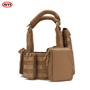 Chaleco protector de placa resistente multifuncional de camuflaje ajustable de gran venta chaleco CS de seguridad - Product Image 4