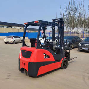 Chariot élévateur électrique contrepoids de 2 tonnes avec batterie lithium-ion à charge rapide, hauteur de levage de 3000 mm et pneus pleins - Product Image 4