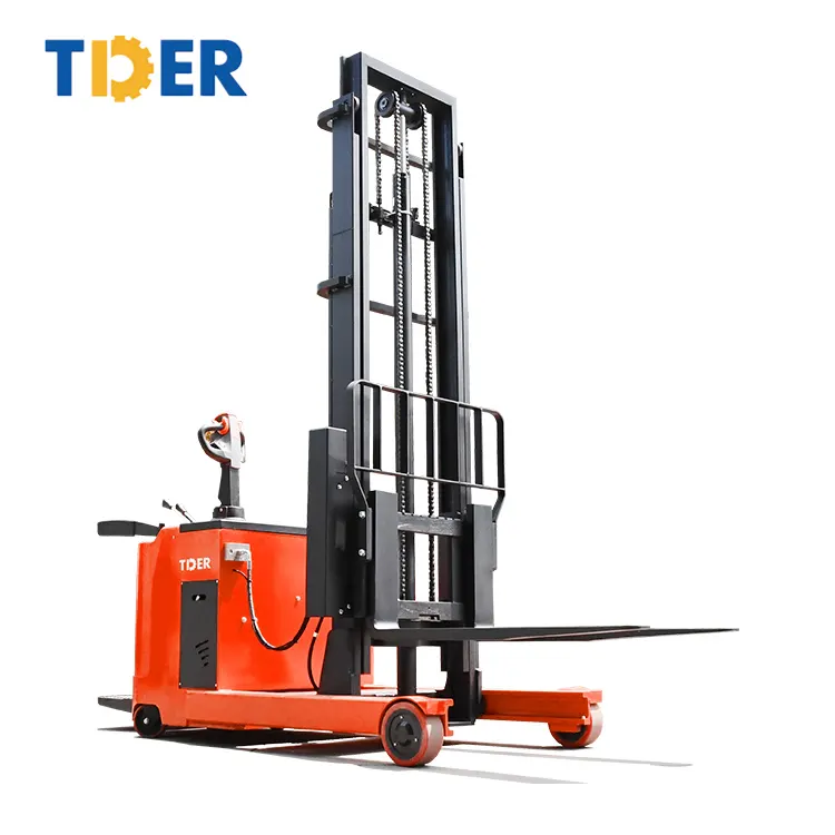 TDER Reach Stacker Maschine 1000kg 2000kg 1500kg Stand on Reach Stacker zu verkaufen