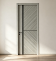 Porte coulissante en verre à cadre en acier pivotant en aluminium, porte intérieure moderne en PVC, WPC, MDF, bois, étanche, pour villa, appartement, commerce