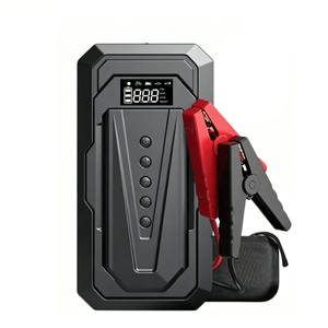 Démarreur portable 12V 6000-10000mAh, chargeur de batterie de voiture, booster d'urgence avec USB QC3.0 et lumière LED - Product Image 1