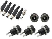 Électronique intelligente – Connecteur d'alimentation standard à visser pour montage sur panneau, prise banane mâle/femelle 4 mm, DC 12 V