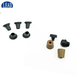 Cylindrical Waterproof Silicone Hole Stopper End Rubber Plug