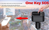 Localizador GPS para Vehículos Winnes TK818 4G con Cargador Inalámbrico para Encendedor de Cigarrillos y Seguimiento por Aplicación iOS y PC