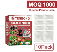 Logo personnalisé 10 pièces répulsifs serpent pour la cour maison formule sûre autour de la maison enfants plantes serpent répulsif sacs