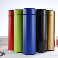 Bouteille d'eau intelligente avec affichage de la température LED, ml, Thermos de voyage, flacon sous vide, isolé, de haute qualité