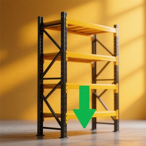 El fabricante Shibang almacena directamente bastidores industriales de almacenamiento medio ligero para estanterías de almacén, estanterías de placa, Unidad de estantes - Product Image 2