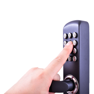 2024 New Arrival tất cả các kim loại 665,000 kết hợp mạnh mẽ an ninh khóa cửa Key mật khẩu cơ khí mã thép không gỉ khóa cửa - Product Image 4