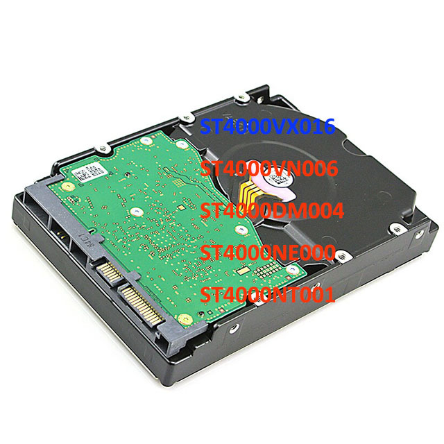 Hard Drive Surveillancess ST4000VX016 4TB SkyHawk 3.5" SATA 6Gb/s 256MB 5400RPM HDD for Security Camera System DVR NVR Storage