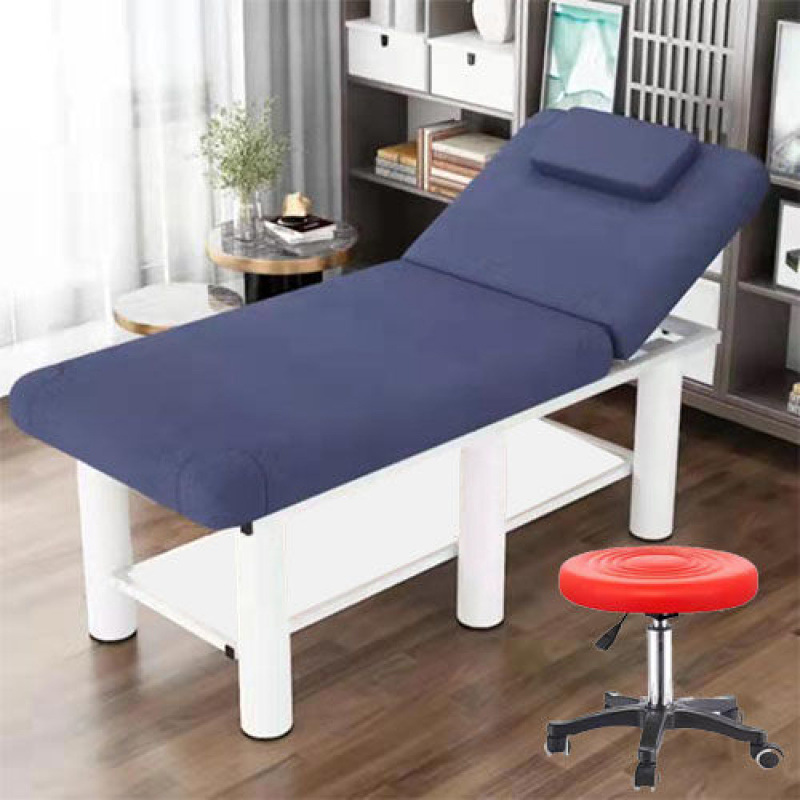 **Tabouret avec ceinture en chanvre bleu, jambes audacieuses de 75 cm, modèle 19080 - optimisation ingénieuse.**