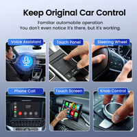 Accesorios para Autos Nuevos, Carlinkit 6.0 X2Air, Adaptador Inalámbrico Carplay GPS USB, Caja AI, Dongle Android Auto para Apple