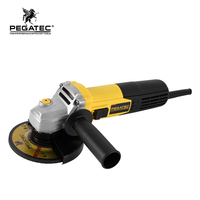 Meuleuse d'angle électrique PEGATEC 115 mm (4,5 pouces) 760W, outil électrique de qualité, avec cordon
