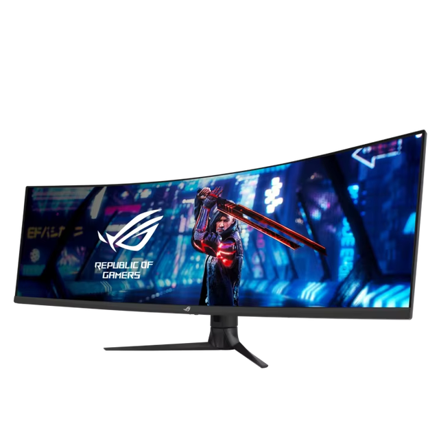 ASUS ROG Swift OLED PG48UQ 48'' 3840x2160 1800R Flat Gaming Monitor with 138Hz of Refresh Rate 450cd/m2 of Brightness for Gaming