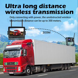 7 inch AHD không dây IPS Monitor với đảo ngược Hệ thống camera IP68 không thấm nước & <span class=keywords><strong>Auto</strong></span> hỗ trợ đỗ xe cho xe tải xe ô tô - Product Image 2