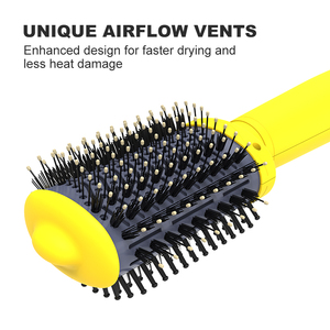 <span class=keywords><strong>Brosse</strong></span> Sèche-Cheveux <span class=keywords><strong>Rotative</strong></span> Tout-en-un avec Diffuseur, Souffleur Chauffant PTC <span class=keywords><strong>1000W</strong></span>, Moteur DC - Volumisant, Fer à Boucler et Lisseur à Air Chaud - Product Image 6