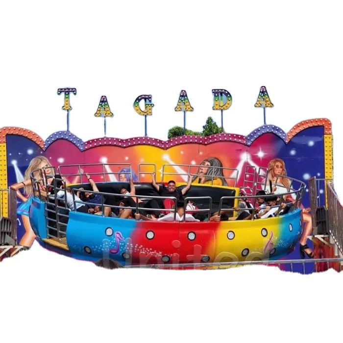 Experience the Thrill Exciting Tagada Attraction with 24/32 Seats for Unforgettable Amusement Park Adventures