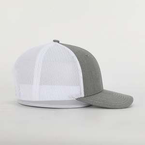 BSCI Factory Meidiney logotipo personalizado Premium Classic 6 paneles de alta calidad liso en blanco malla Gorras 112 gorra de camionero - Product Image 5