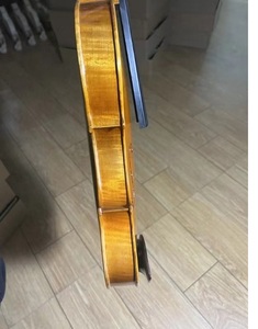 Violon artisanal 4/4, belle finition et son agréable, belle couleur jaune, fabriqué par un luthier expérimenté, violon pour étudiant - Product Image 4